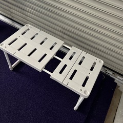 ヨコ伸縮 押入れラックの画像