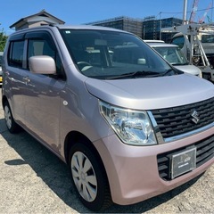【支払総額11.8万円】h27年式6万キロ機関良好ワゴンR後期型 車検令和8年6月 安い理由は色褪せ！それ以外文句無し♩の画像