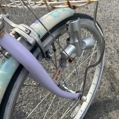 ブリヂストン　22インチ　自転車　女の子の画像