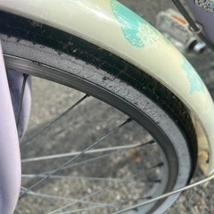 ブリヂストン　22インチ　自転車　女の子の画像
