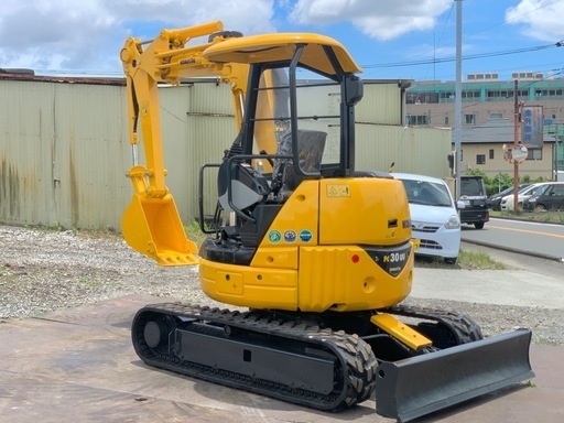 コマツ ミニユンボ PC30UU-5 油圧ショベル 倍速付き 操作パターン