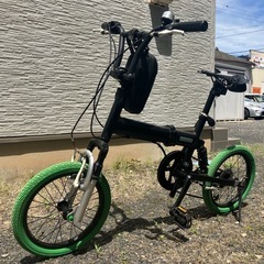折りたたみ自転車　16インチの画像
