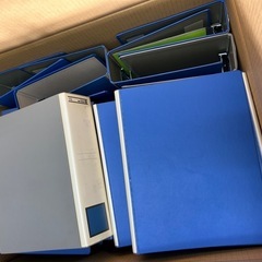 パイプ式ファイル　10個セットの画像