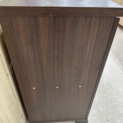 ★リユースのサカイ高崎店★TJ12303  食器棚 茶 H81.5×D41.5×W58.5 クリーニング済みの画像