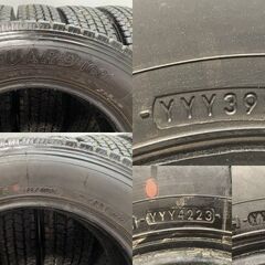 YOKOHAMA iG91 185/85R16 111/109L LT 12PR 16インチ ライトトラック用 スタッドレス 6本 22～24年製 バリ溝 キャンター等　(KTT623)クレジットカード QRコード決済可能の画像