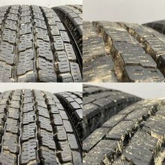 YOKOHAMA iG91 185/85R16 111/109L LT 12PR 16インチ ライトトラック用 スタッドレス 6本 22～24年製 バリ溝 キャンター等　(KTT623)クレジットカード QRコード決済可能の画像