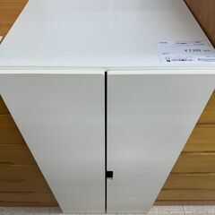 ★リユースのサカイ高崎店★TJ12304  収納棚 白 H120.5×D50×W58.5 クリーニング済みの画像