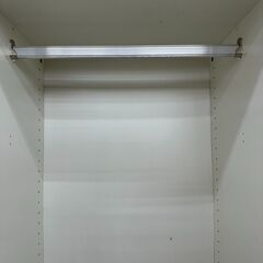 ★リユースのサカイ高崎店★TJ12304  収納棚 白 H120.5×D50×W58.5 クリーニング済みの画像