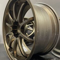 【希少】RAYS VOLK RACING CE-28 ボルクレーシング 18インチ 4本 8.5J5HPCD114.3+30 ブロンズ 鍛造 軽量 スカイライン ランエボ(MHD420MYR)クレジットカード QRコード決済可能の画像