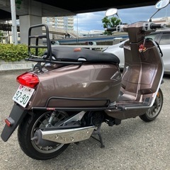 Lambretta ランブレッタ V200 スペシャル ブラウン スクーター 2022年登録 キャリアの画像