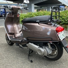 Lambretta ランブレッタ V200 スペシャル ブラウン スクーター 2022年登録 キャリアの画像