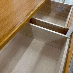 ★リユースのサカイ高崎店★TJ12305 (株)サン チェスト ライトブラウン H120×D44.5×W800 クリーニング済みの画像
