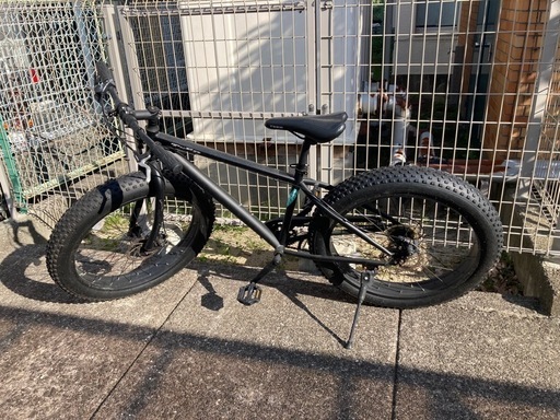 ファットバイク 【配送可】ビーチクルーザー 自転車　26インチ