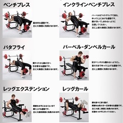 ファイティングロード　ベンチプレス　バー　セットの画像