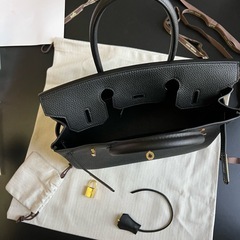 エルメス(HERMES) バーキン30 黒 トゴ ゴールド金具 U刻印の画像