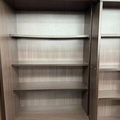 ★リユースのサカイ高崎店★TJ12306  本棚 ダークブラウン H180×D34×W120 クリーニング済みの画像