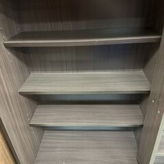 ★リユースのサカイ高崎店★TJ12306  本棚 ダークブラウン H180×D34×W120 クリーニング済みの画像