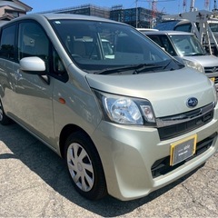 【支払総額12.8万円】h26年式ステラ（ムーヴ）スマアシ付き機関良好8万キロ車検令和8年5月即日納車ok iストップ 激安軽自動車！の画像