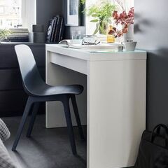 極美品 IKEA イケア MALM マルム ドレッサー テーブルの画像