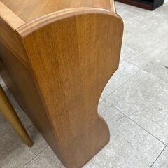 ★リユースのサカイ高崎店★TJ12307 カリモク デスク 茶 H78.5×D84×W117.5 クリーニング済みの画像
