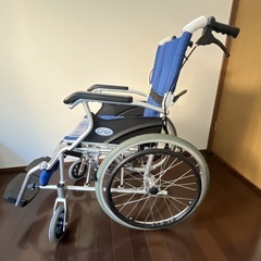 【美品】自走介助兼用 車椅子 ケアテックジャパンの画像