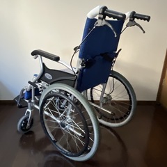 【美品】自走介助兼用 車椅子 ケアテックジャパンの画像