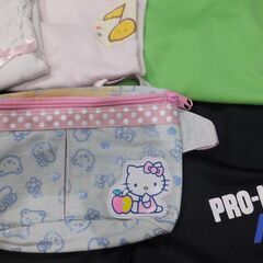 キティちゃんウエストポーチ★ ショートパンツとTシャツセット★1３0＆１４０の画像