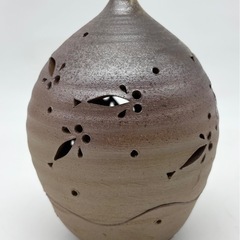 未使用◆アロマ香炉◆備前焼◆陶器◆の画像