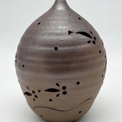 未使用◆アロマ香炉◆備前焼◆陶器◆の画像
