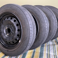 タイヤ➕ホイール 4本セット 165/65R14の画像