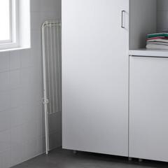 JÄLL イェル物干しラック 室内/屋外用, ホワイトの画像