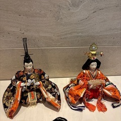 あげます　お雛様やよい15人揃い　古い物ですの画像