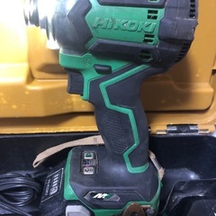ハイコーキインパクトドライバWH36DC中古美品の画像