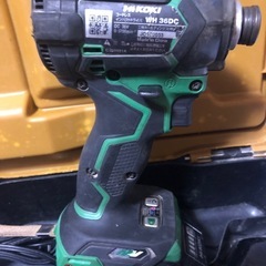 ハイコーキインパクトドライバWH36DC中古美品の画像