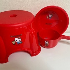 ハローキティーお風呂セット  の画像