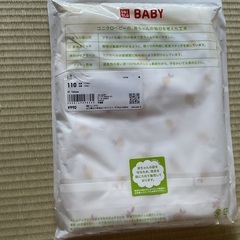 UNIQLOコットンメッシュタンクトップ2枚組(110)①の画像