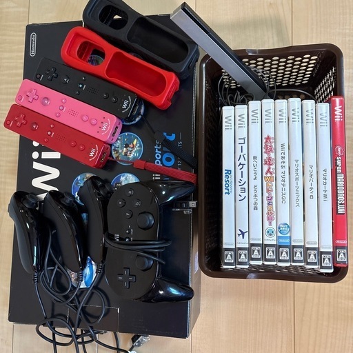【美品】Wii本体一式＋ソフト