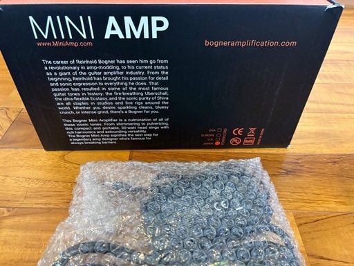 楽器 bogner mini amp