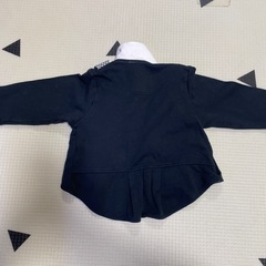 タキシードジャケット風トップス　90㎝の画像