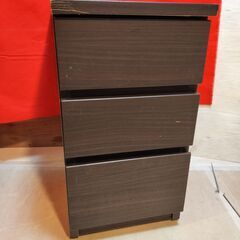 ●三段引き出し●●オフィス●事務所●書棚●●中古●●オフィスチェスト●デスクワゴン●チェストの画像