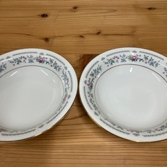 2507-635 Noritake HONEY カレー皿 2枚 バラ売り不可 キズ 汚れありの画像