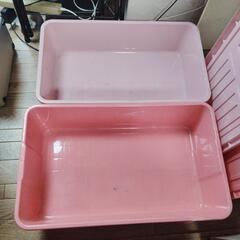 衣装ケース　2個の画像