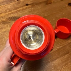 Aladdin 赤チェック　魔法瓶
  の画像