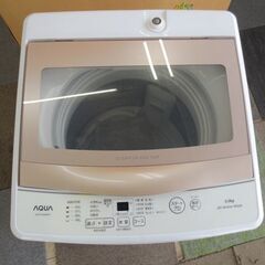AQUA　5.0kg　2022年製 全自動洗濯機 5kg　5キロ 単身 AQW-S5NBK アクア 洗濯機 札幌 北20条店の画像