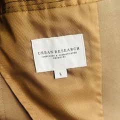 URBAN RESEARCH メンズジャケット ブラウン　Lサイズの画像