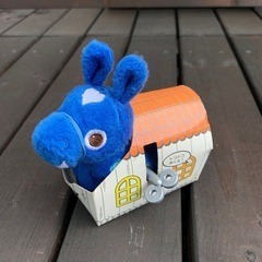 RODY トコトコぜんまいぬいぐるみ　ブルーの画像