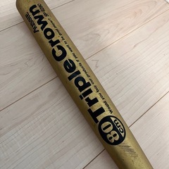 レトロ　AUSSIE 軟式野球　バッド　triple Crown80cm ９５年製の画像