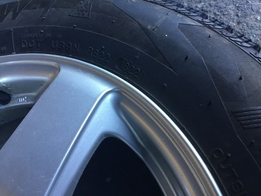 195/65R15 アルミホイール付スタッドレスタイヤ 4本セット