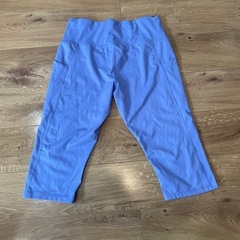 32° COOL ライトパープル クロップドパンツ Lの画像