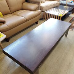 スクエア リビングテーブル ローテーブル◆幅150㎝×奥行55㎝×高さ31.5㎝◆買取帝国 朝霞店の画像